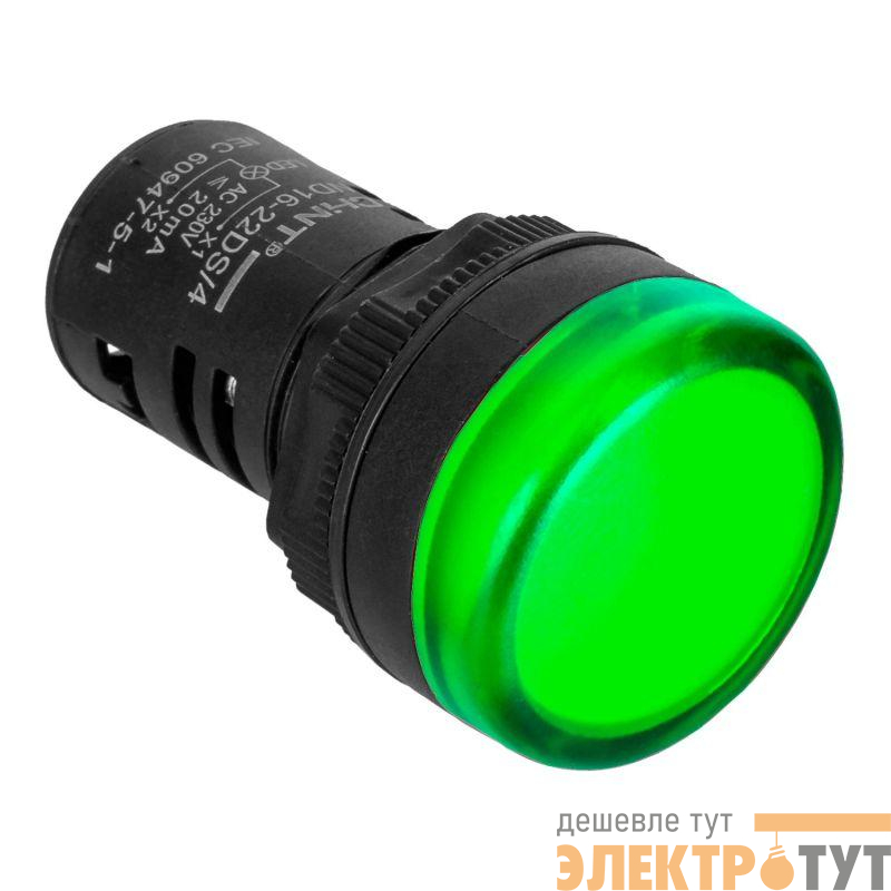 Индикатор ND16-22DS/4 зел. AC 110В (R) CHINT 592715