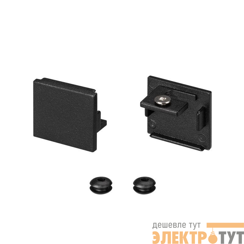 Заглушка SL-LINE-2522 BLACK глухая металл Arlight 033040