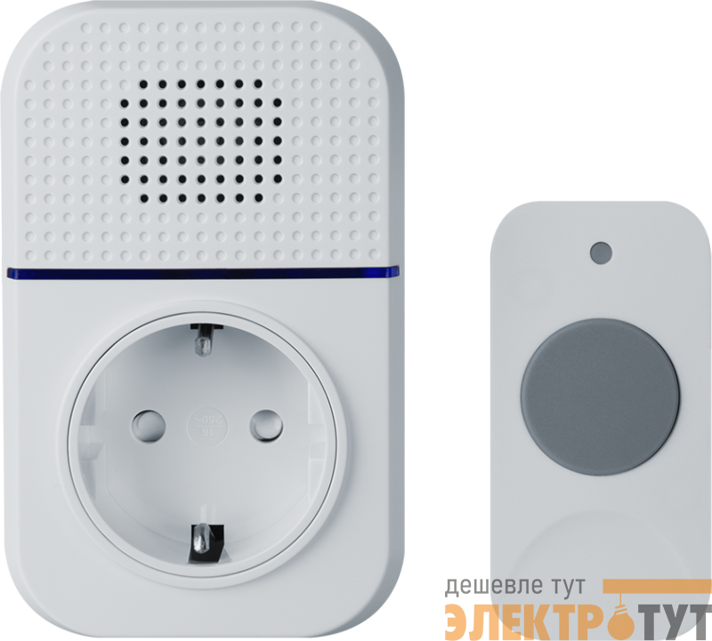 Звонок электрический 95 215 NDB-D-AC08-B-WН NAVIGATOR 95215