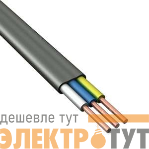 Кабель ВВГ-Пнг(А)-LSLTx 3х1.5 ОК (N PE) 0.66кВ (м) ПромЭл 5237480