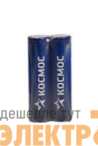 Аккумулятор Li-ion 18650 3000мА.ч без защиты с выводами под пайку (уп.2шт) КОСМОС KOC18650Li30PAS2