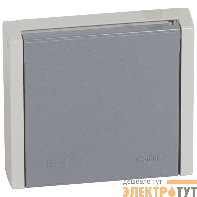 Розетка 1-м СП Plexo 20А IP44 400В 3P+E сер. Leg 055706