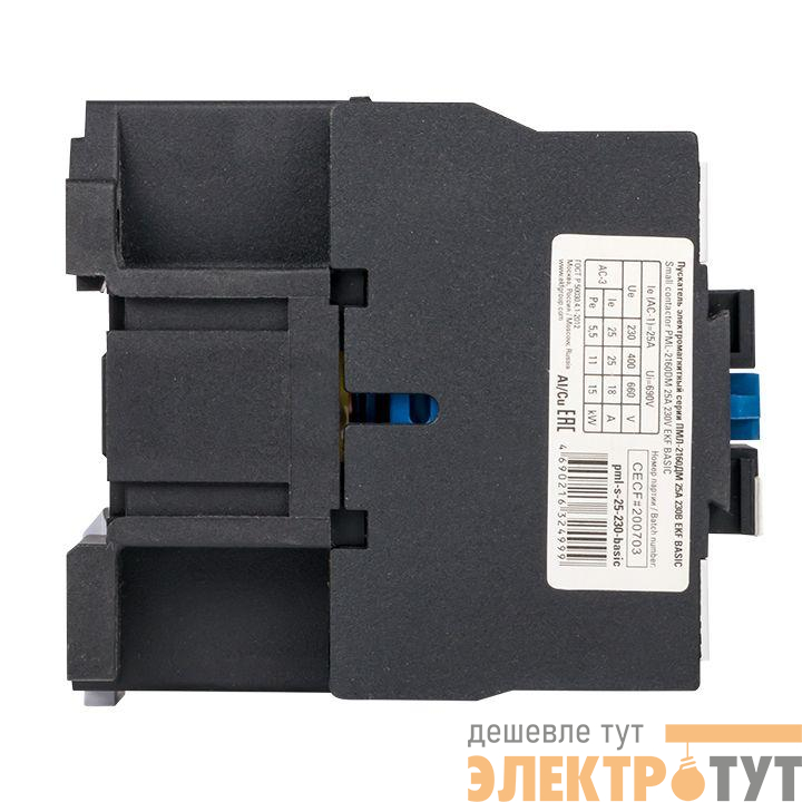 Пускатель электромагнитный ПМЛ-2160ДМ 25А 230В Basic EKF pml-s-25-230-basic