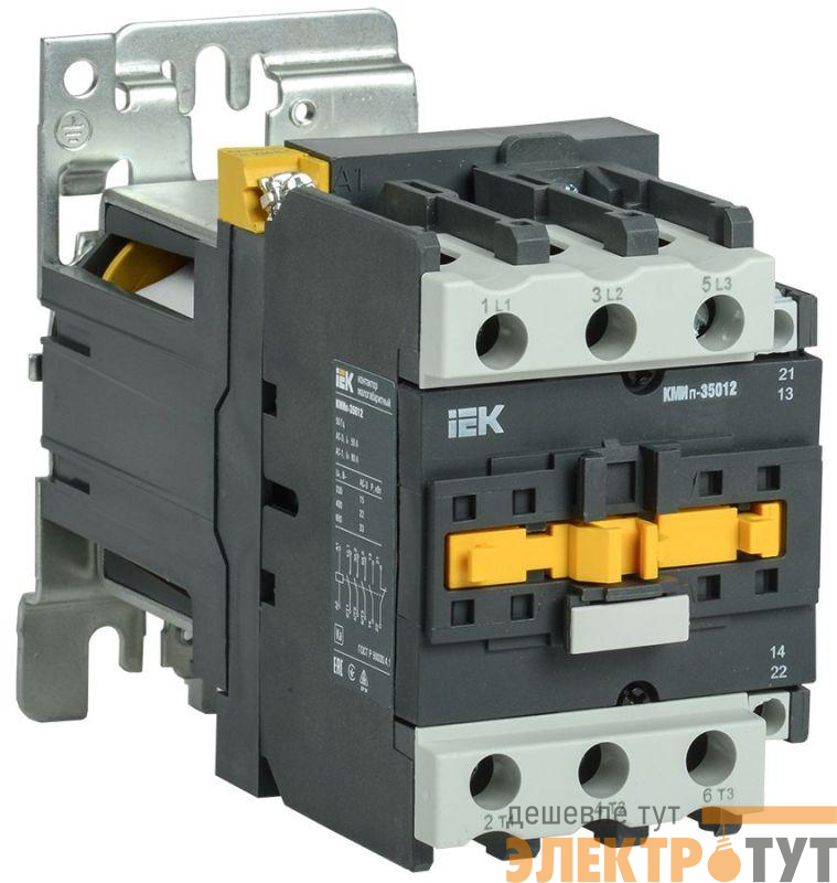 Контактор КМИп-35012 50А 110В/АС3 1НО 1НЗ KARAT IEK KMD31-050-110-11