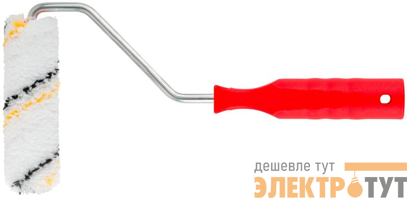 Валик "мини" 100мм d15/33мм ворс 9мм микрофибра КУРС 02727
