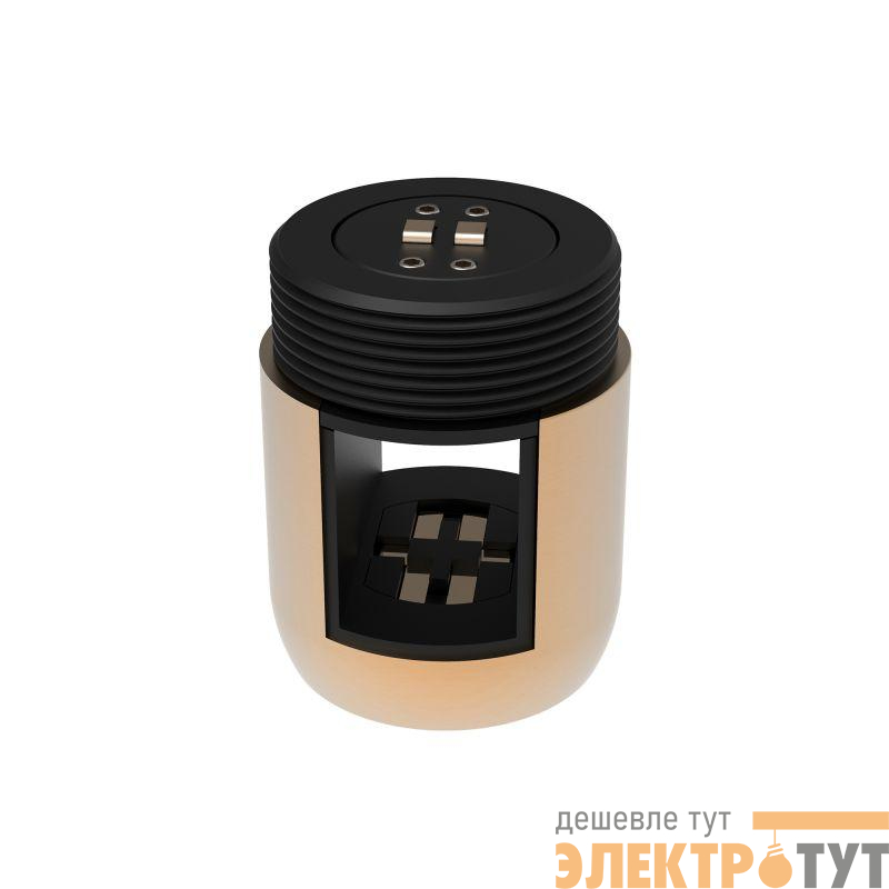 Держатель трека ART-APRIORI-HOLDER-CON-A-POWER (GD) IP20 металл Arlight 045092