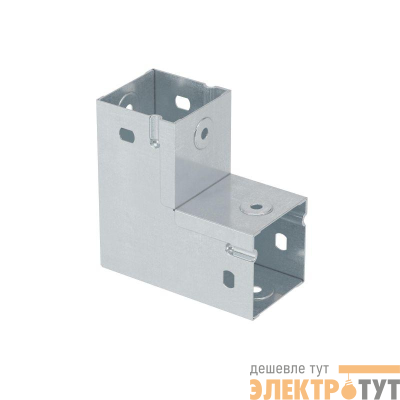 Угол для лотка вертикал. неперфорир. вверх 90град. 50х50 цинк-ламель DKC 39001ZL
