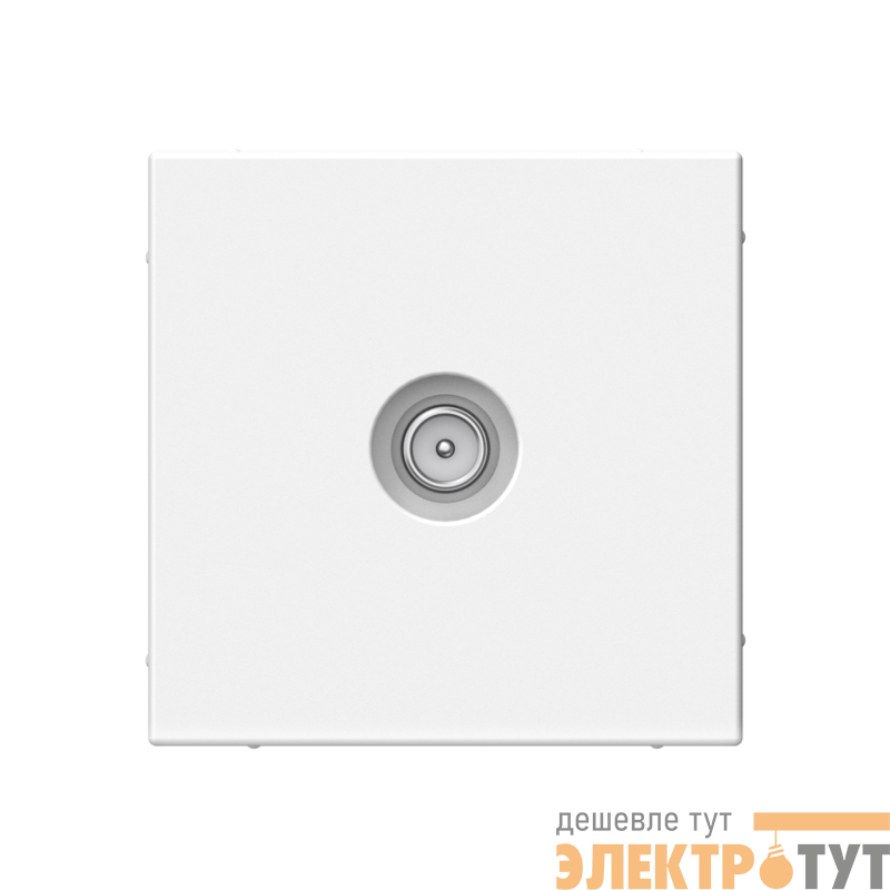 Розетка телевизионная проходная TV ArtGallery 4дБ механизм лотос SE GAL001392