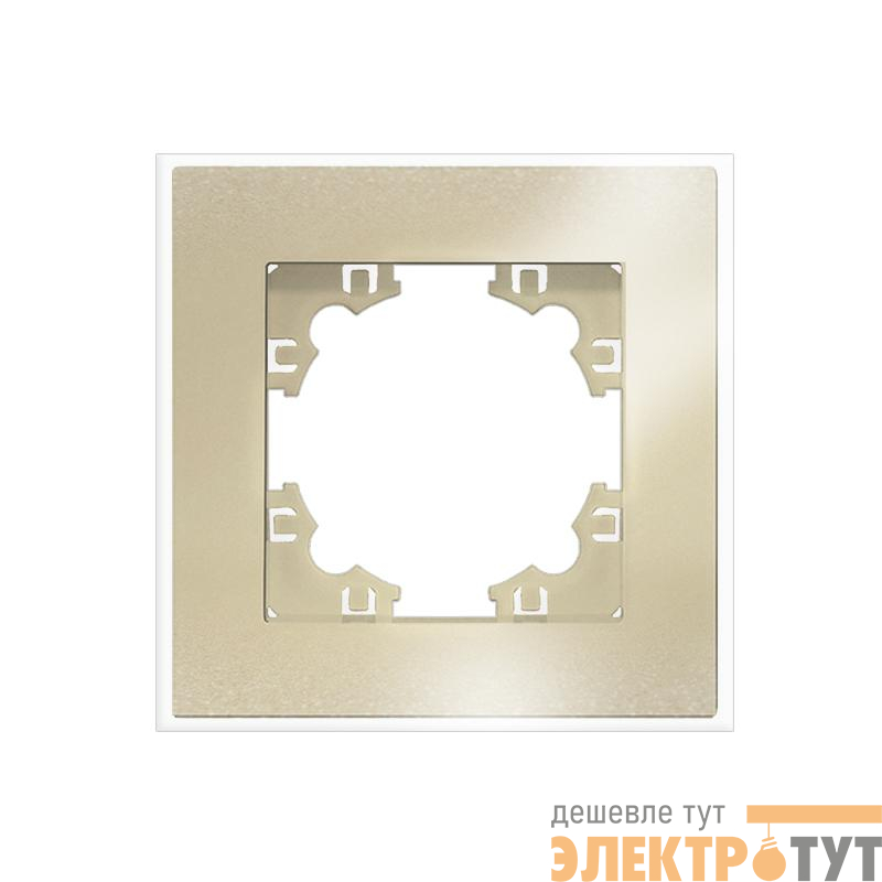 Рамка 1-м Афина стеклянная зол. UNIVersal 2290