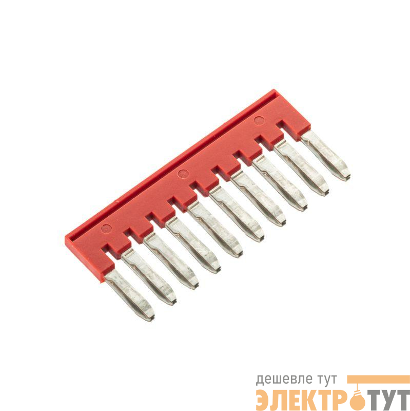 Перемычка вставная для клемм на 2.5кв.мм 10-и полюсная DKC SBF-10-5