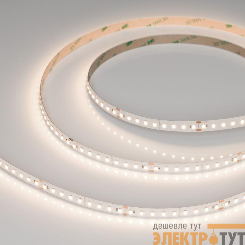 Лента светодиодная UL-A126-10mm 24V Warm 3500К 8Вт/м IP20 высок. эффект. 165лм/Вт (уп.5м) Arlight 044496