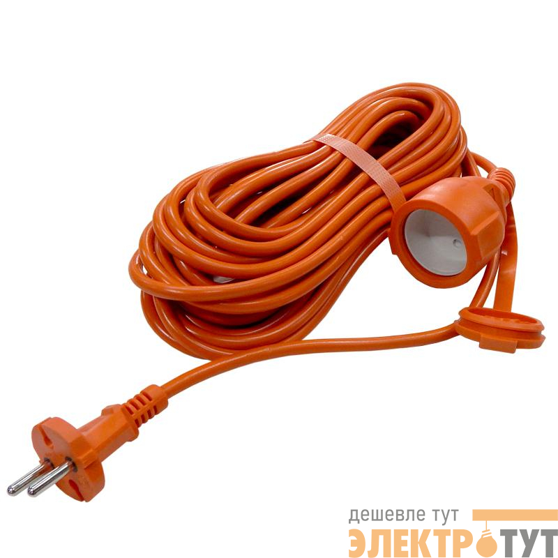 Удлинитель-шнур 1х30м без заземл. 6А IP54 УШ-6 ПВС 2х0.75 Universal 9632001