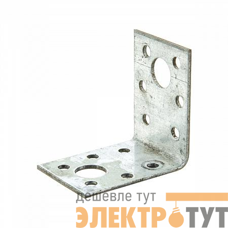 Угол крепежный 50х50х35 цинк Zitar 124404