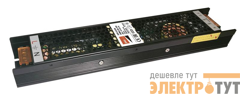 Блок питания для светодиодной ленты 200Вт 8.3А 24В IP20 BSPS DIM диммир. метал. Pro+ JazzWay 5035577