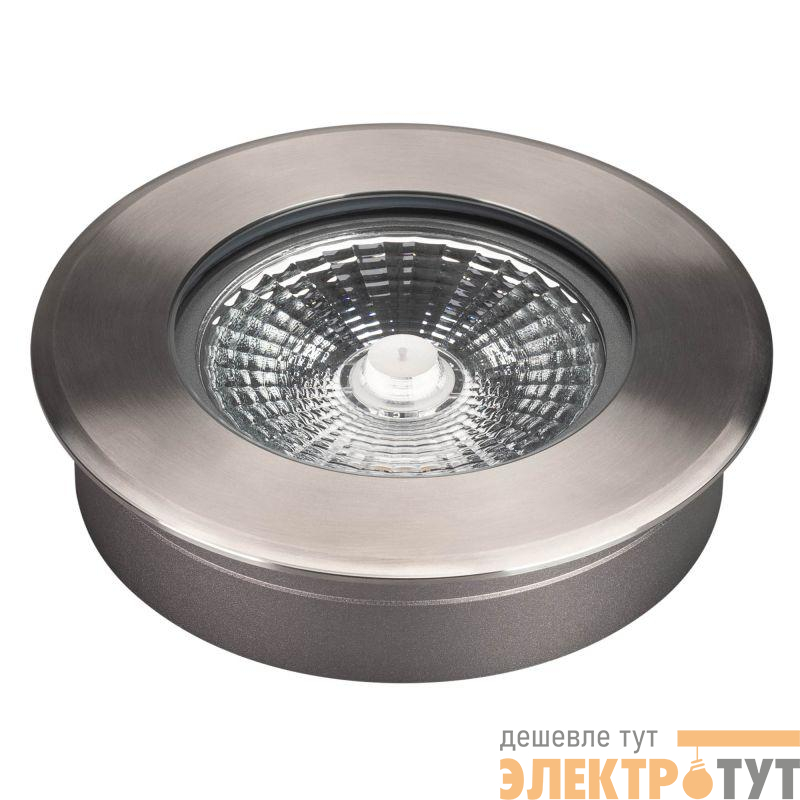 Светильник ART-GROUND-SLIM-R160-15W Warm3000 SL 30deg 24В 15Вт 3000К IP67 ландшафтный метал. Arlight 038167