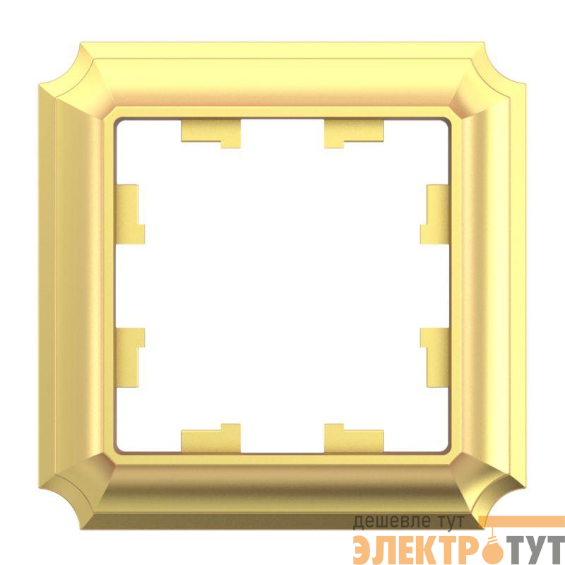 Рамка 1-пост. AtlasDesign Antique зол. SE ATN101601