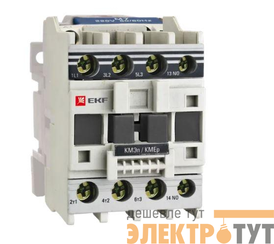 Контактор КМЭп 25А кат. 24В DC 1НО PROxima EKF ctr-s-25-24-p