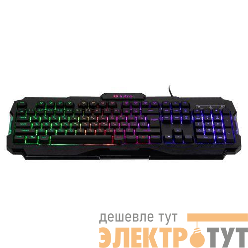 Клавиатура KG560 игровая проводная с подсветкой черн. Intro Б0056139