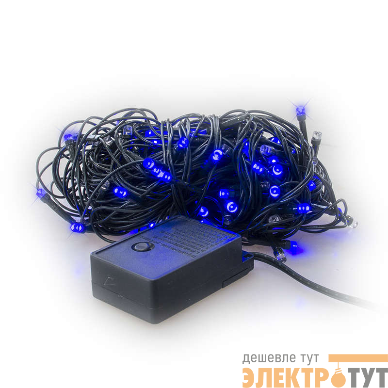 Гирлянда ILD200C-GB 200LED 20м 8 реж. син. SHlights 4690601041890 изображение