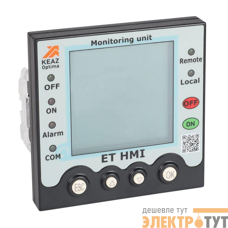 Дисплей на дверь щита ET HMI T125-T160-T250-T400-T630 ETA-COM ETE КЭАЗ 357187