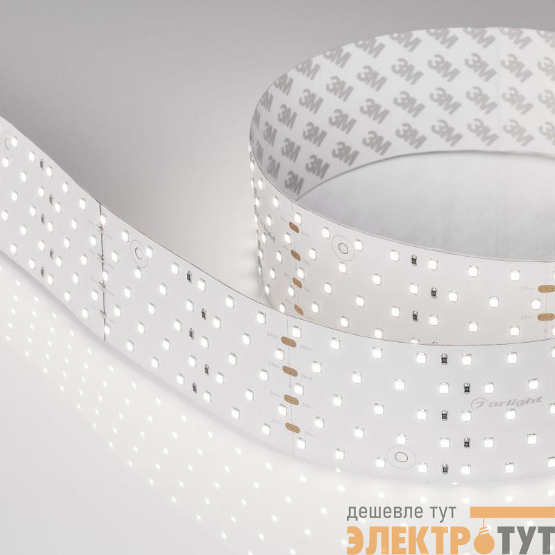 Лента светодиодная RT-A350-58mm 24V Day 5000К CRI98 36Вт/м IP20 2.5м открыт. уп.2 5м Arlight 025162(2)