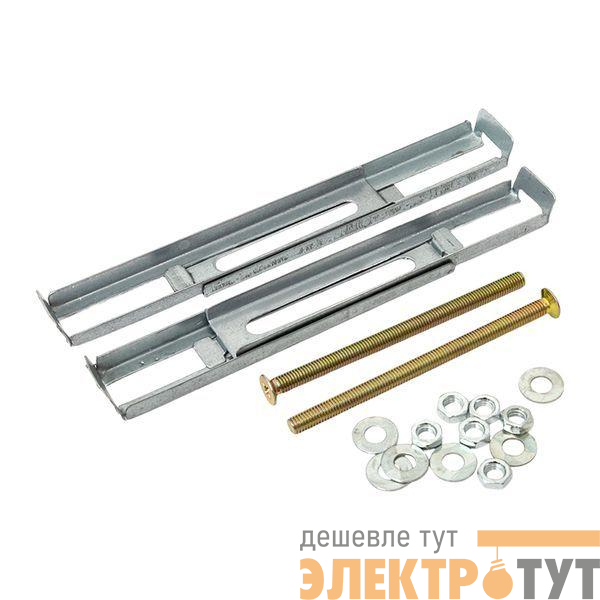 Набор для крепления светодиодных линейных светильников ДБО 60/120/150 к реечным потолкам EKF RAIL-KIT-LBL