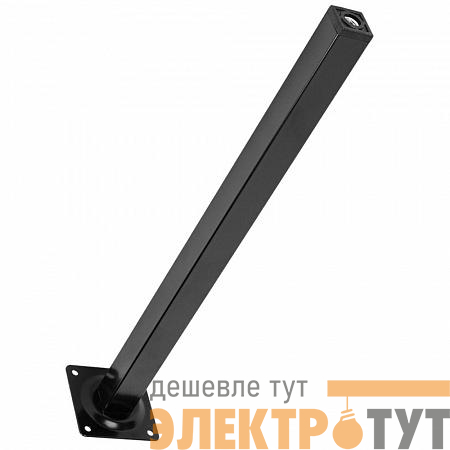 Ножка квадратная нерегулируемая 25х25х300мм метал. черн. Tech-Krep/Zitar 151271