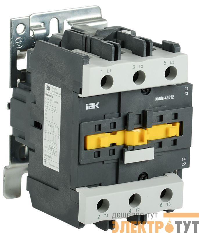 Контактор КМИе-49512 95А 230В/АС3 1НО 1НЗ GENERICA KKME41-095-230-11