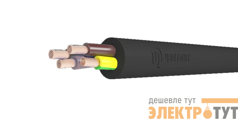 Кабель КГ-ХЛ 4х4 (PE) 220/380-3 (м) Цветлит 00-00142703