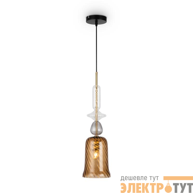 Светильник Lova 40Вт E27х1 IP20 подвесной Freya FR5148PL-01CG