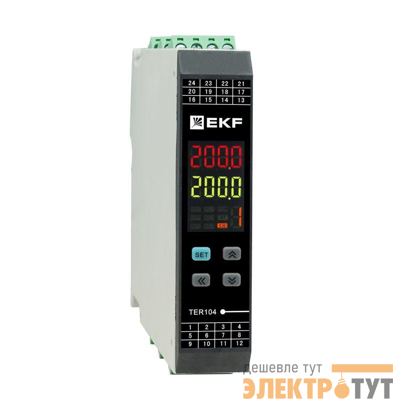 Измеритель-регулятор температуры EKF TER104-D-T-R