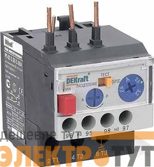 Реле тепл. РТ-03 09-18A 5.00-7.00А SchE 23113DEK
