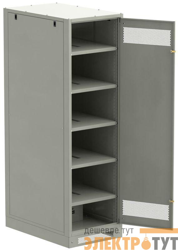 Шкаф LINEA B (пустой) 2000х600мм дверь метал. сер. ITK LB35-20H69-M