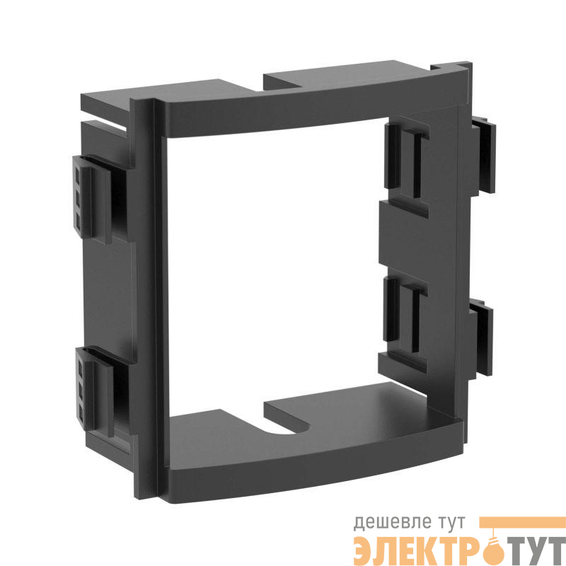 Суппорт 2мод. Brava черн. DKC F0000MB