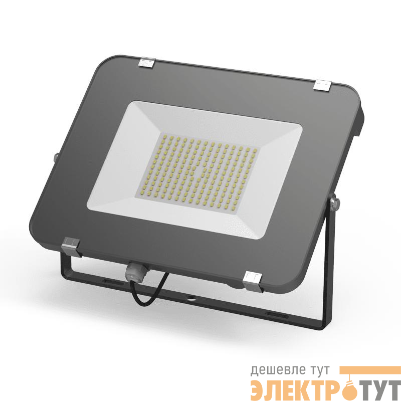 Прожектор светодиодный Qplus 300Вт 6500К 36000лм IP65 графит. сер. 1/2 Gauss 690511300 изображение