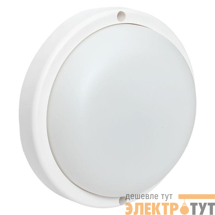 Светильник светодиодный ЖКХ ДПО-1100 12Вт 4000К IP65 круг с оптико-акустическим датчиком движения LUMA EKF BKL-1100DA-R-12-4000