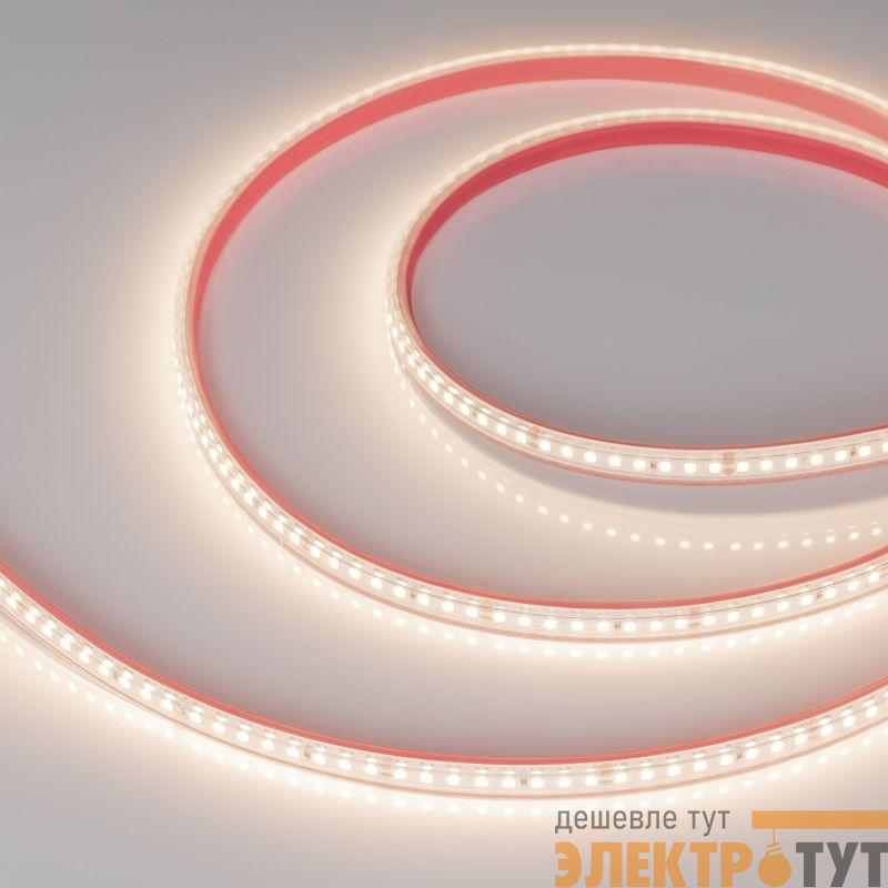Лента светодиодная RTW-PS-A160-10mm 24V Warm 3500К 12Вт/м IP67 2835 герметичная (уп.50м) Arlight 028566(2)