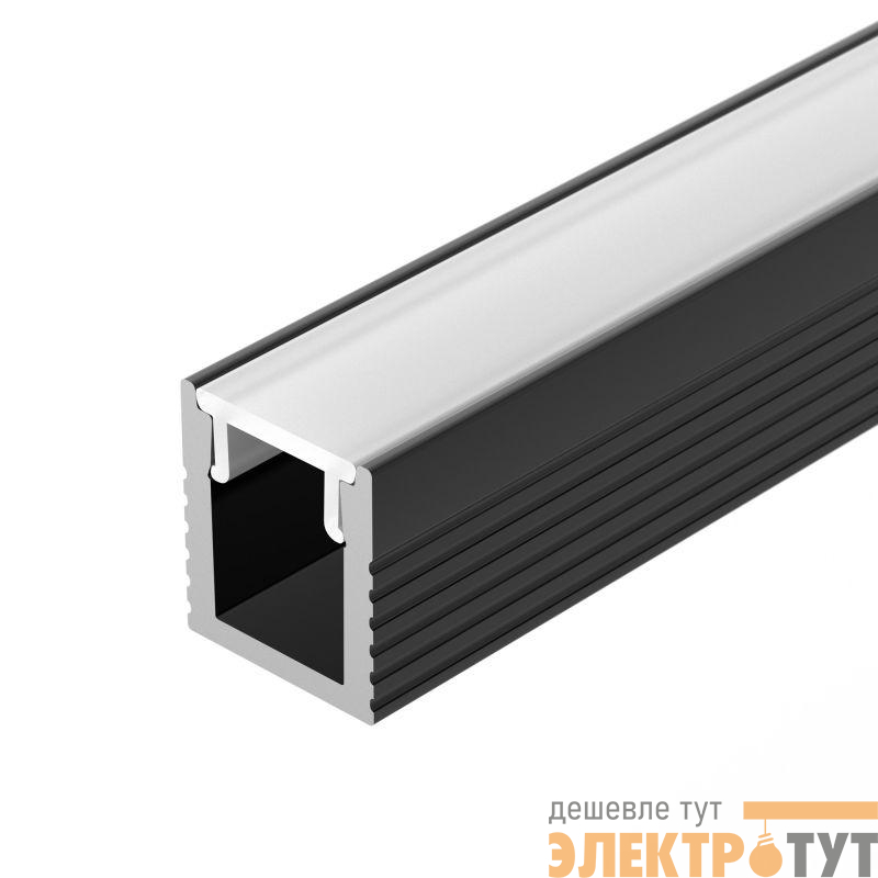 Профиль SL-MINI-8-2000 ANOD BLACK L2000 алюм. Arlight 030514
