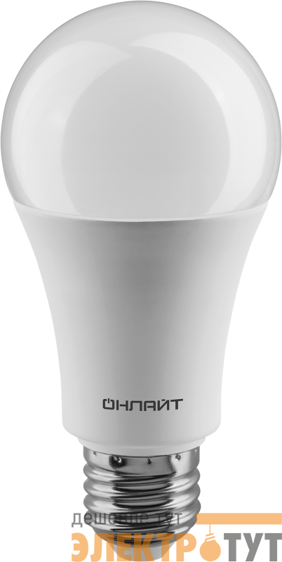 Лампа светодиодная 90 828 OLL-A70-35-230-4K-E27 35Вт 4000К нейтр. бел. E27 3500лм 176-264В ОНЛАЙТ 90828