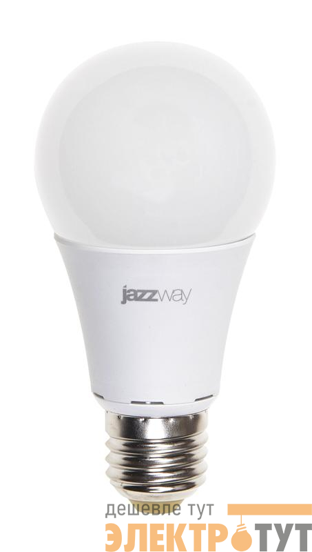 Лампа светодиодная PLED-ECO 11Вт A60 грушевидная 4000К нейтр. бел. E27 840лм 220В JazzWay 1033215