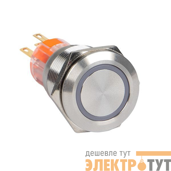 Кнопка S-Pro67 19мм с фикс. с оранж. подсветкой 230В PROxima EKF s-pro67-231