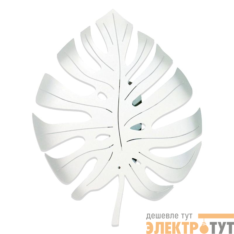 Светильник "Монстера" 511 275х230 НББ 01-60-173 Е14 (ИМ) настенный бел.муар Элетех 1005405132