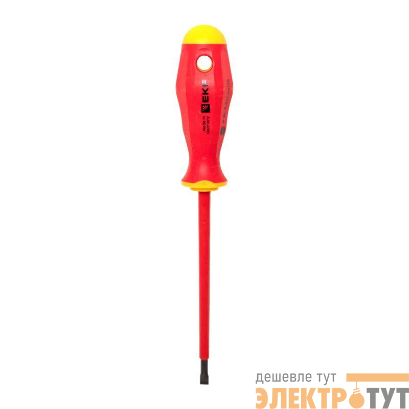 Отвертка Professional SL5.5х1мм VDE 1000В EKF sl-5.5-1-pro-in