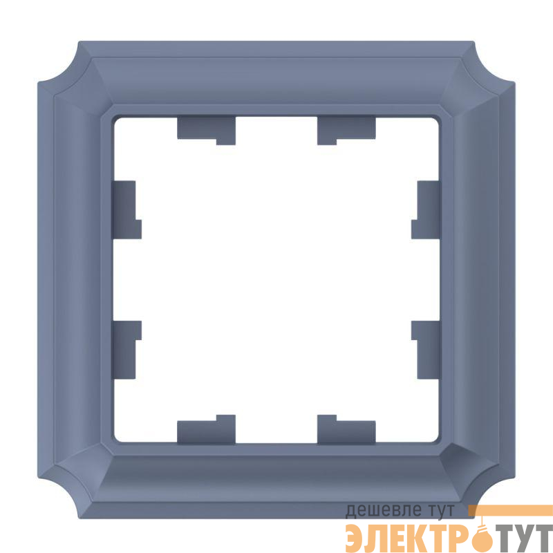 Рамка 1-пост. AtlasDesign Antique грифель SE ATN100701