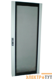 Дверь с ударопрочным стеклом для шкафов CQE 2000х600мм DKC R5ITCPTED2060