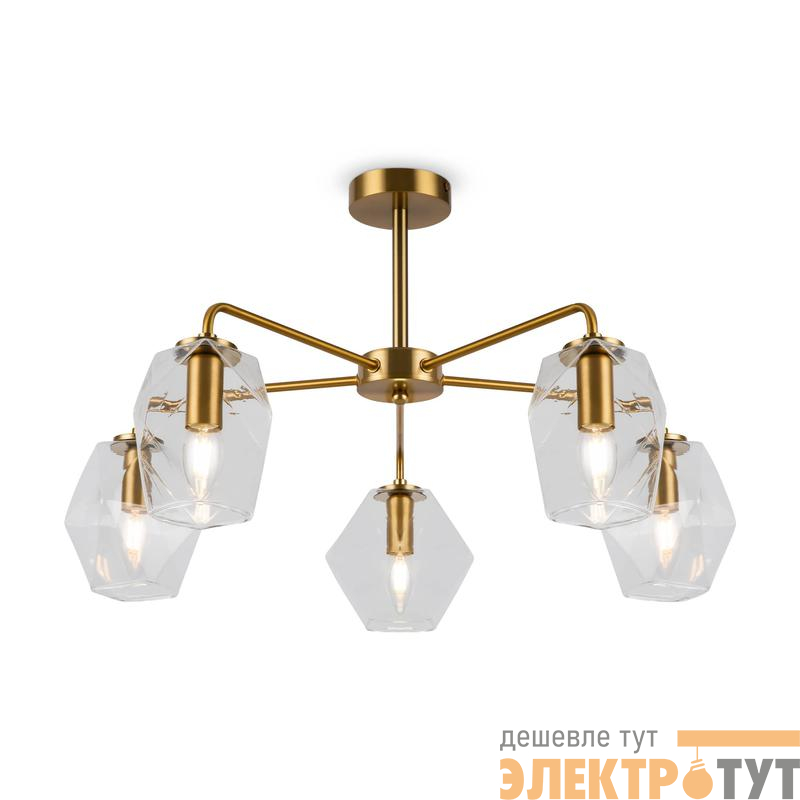 Люстра Dimension 60Вт E14х5 IP20 Freya FR5177PL-05BS