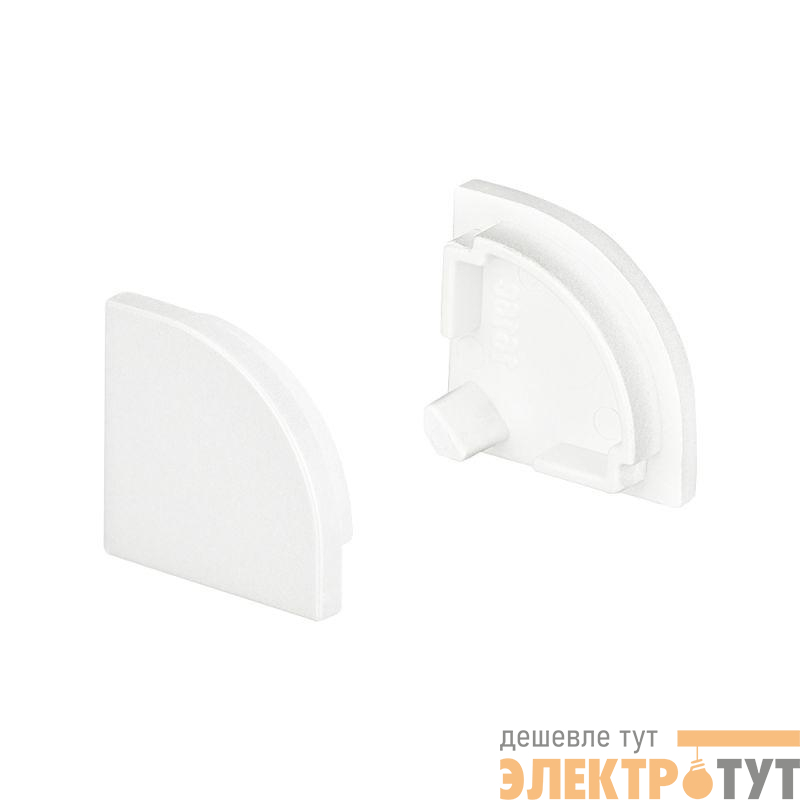 Заглушка SL-KANT-H16 ROUND WHITE глухая пластик Arlight 037547