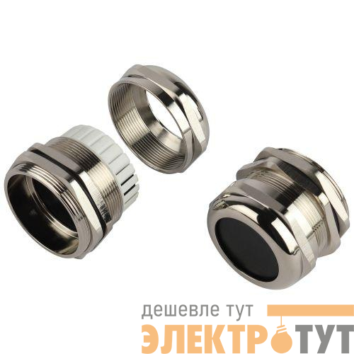 Ввод кабельный (сальник) PGM 42 d32-38мм (d отверст. 54мм) IP68 латунный (уп.2шт) Эра Б0065213