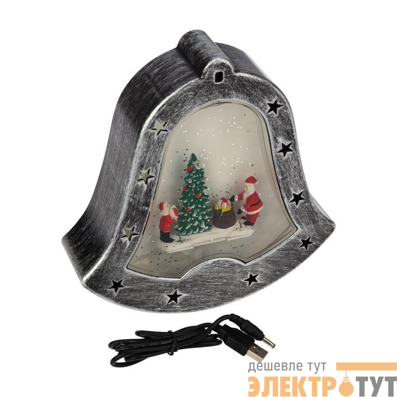 Светильник декоративный "Колокольчик" эффект снегопада Neon-Night 501-068
