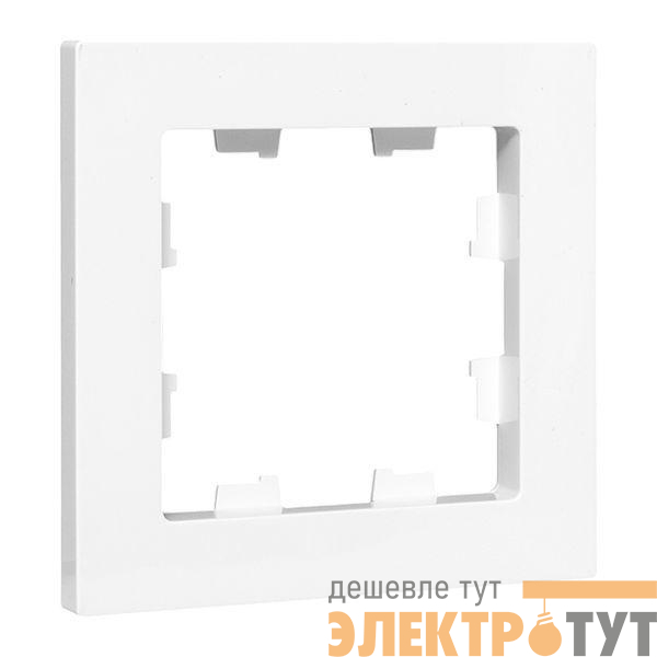 Рамка 1-м Эпика пластик бел. EKF UP1-FPW-01